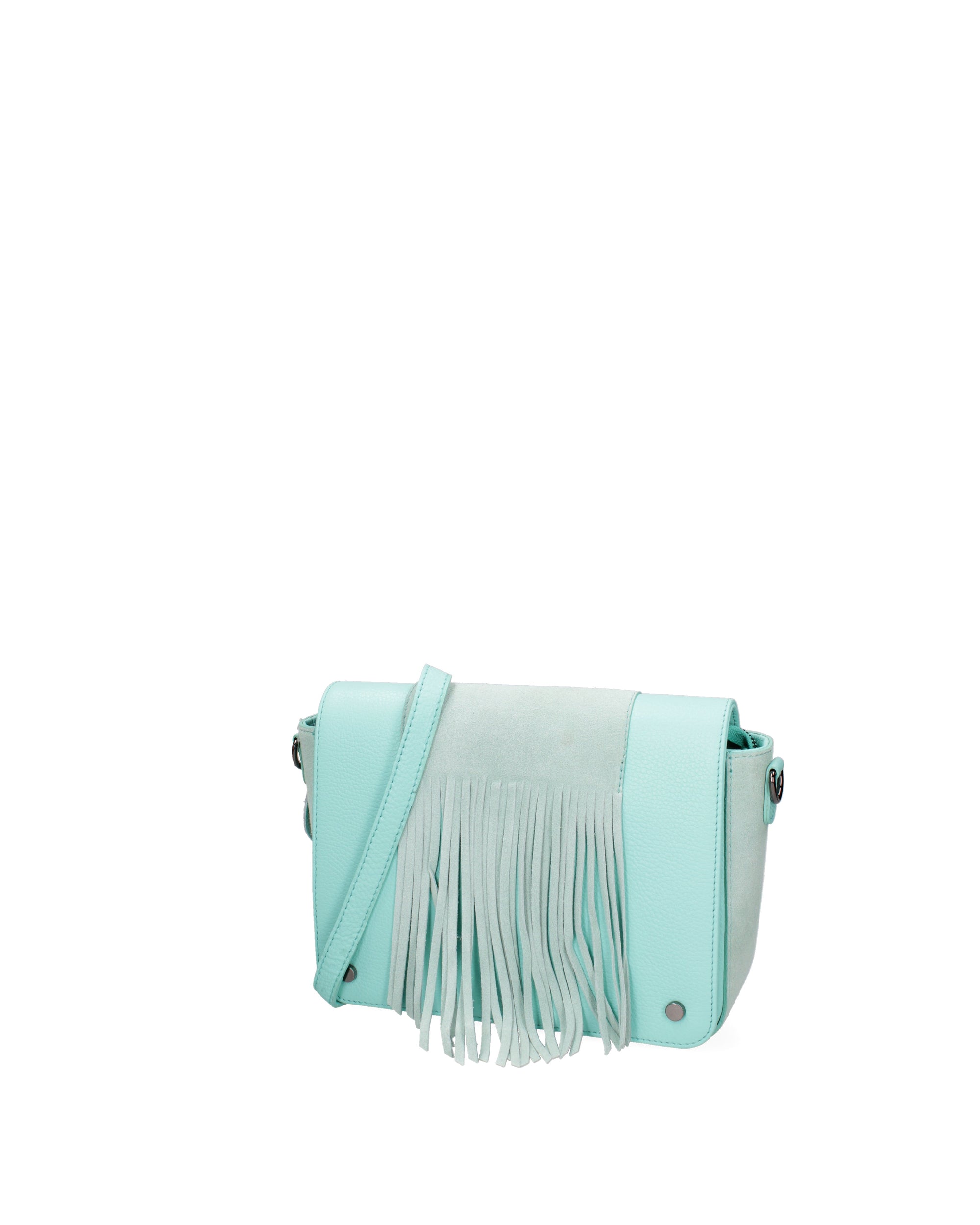 Borsa a tracolla da donna In Vera pelle Made in Italy 26x20x9 cm