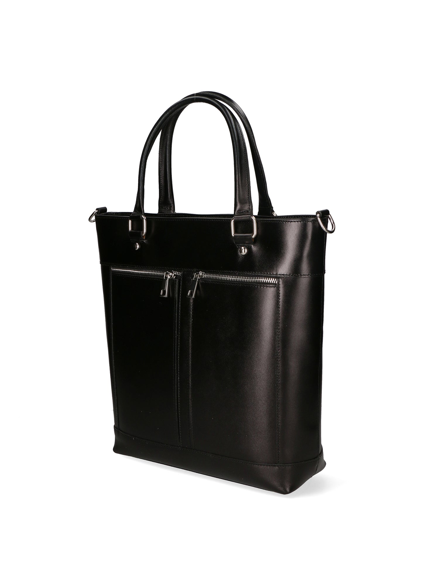 Flaminia Borsa a mano da donna Vera pelle 9115-NERO BLACK Chiara Ferretti