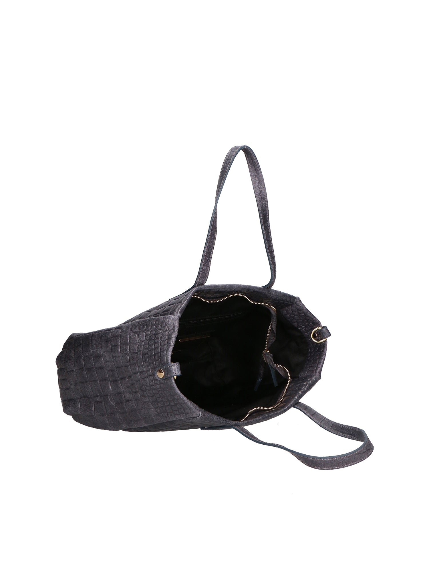 Borsa a spalla da Donna Lorella in Vera Pelle Made in Italy 23x37x10 cm