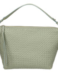 Irene Borsa a spalla da donna Vera pelle 06053-GREEN Chiara Ferretti