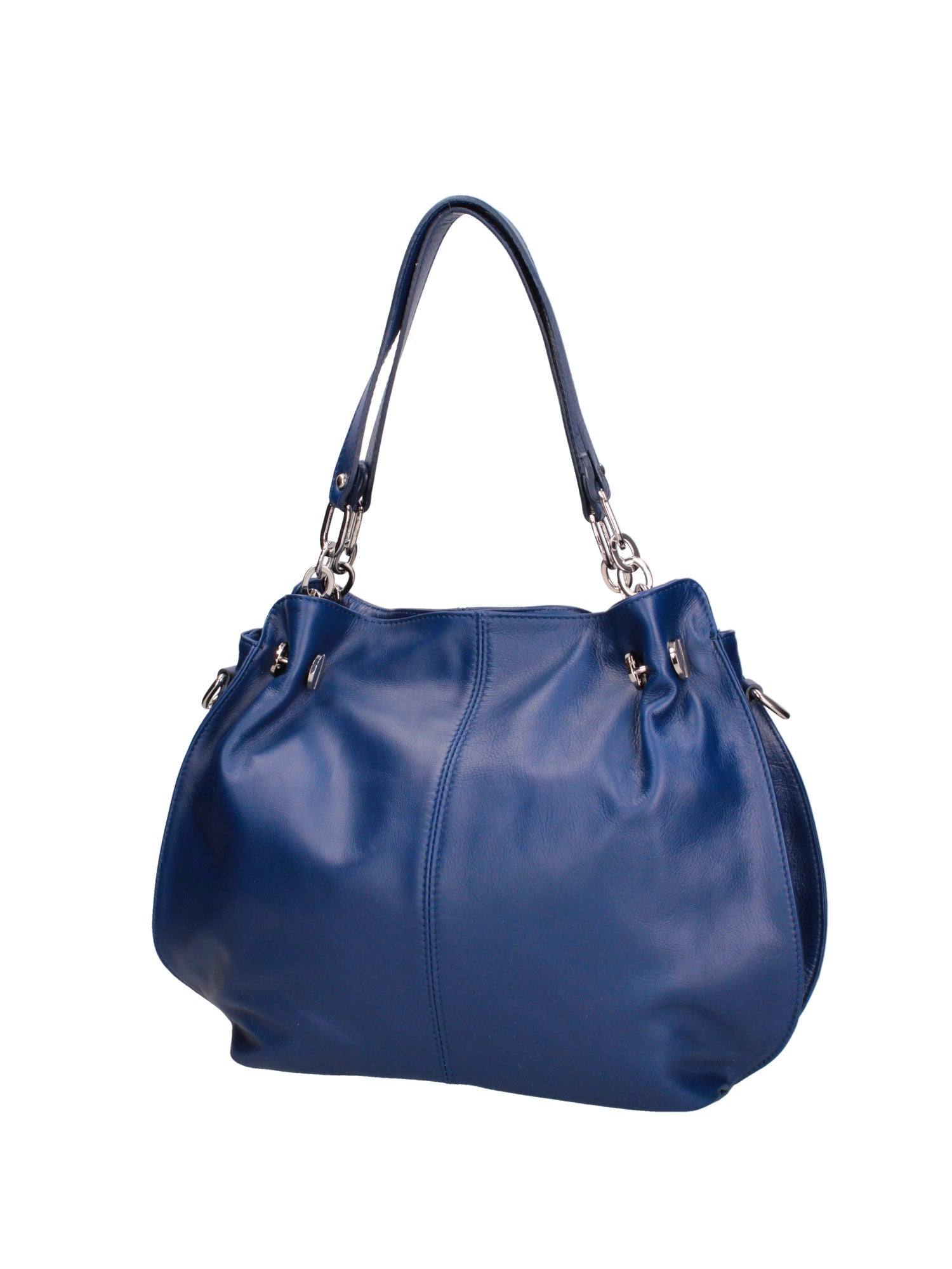 Ereba Borsa a mano da donna Made in Italy 100% pelle 3305-S22 BLUETTE Chiara Ferretti