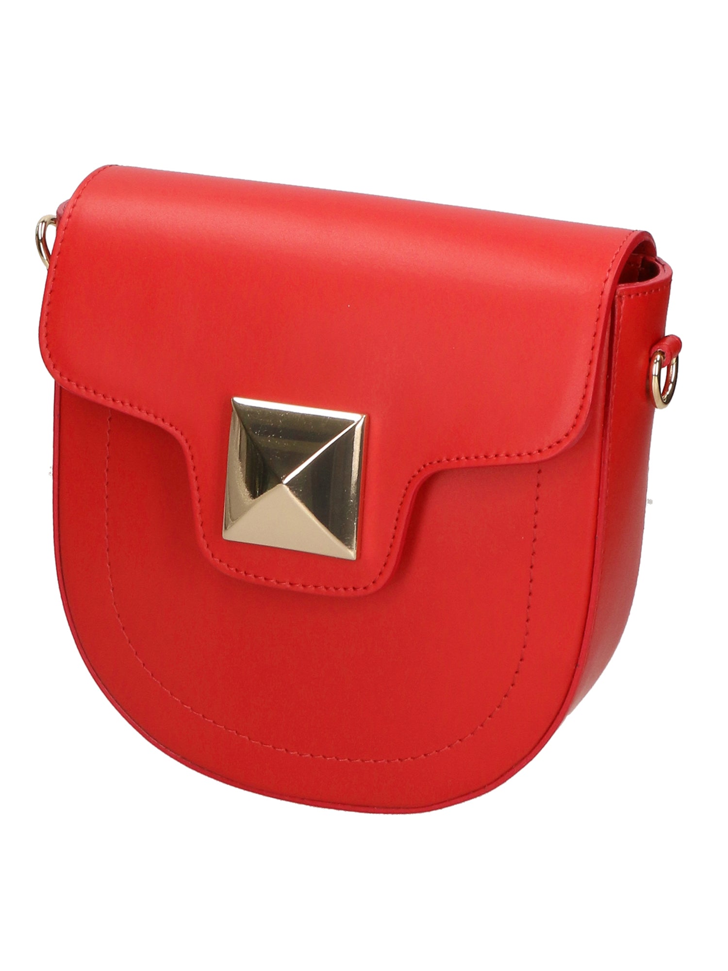Calista Borsa a tracolla da donna Vera pelle 06014-L214 ROSSO Chiara Ferretti