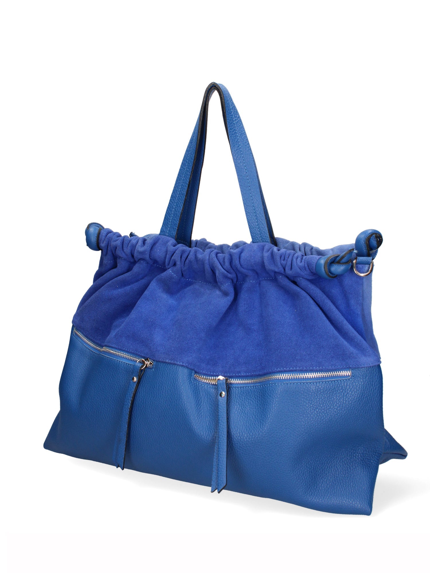 Firenze Borsa a mano da donna Vera pelle 01838-D22 BLUETTE Chiara Ferretti