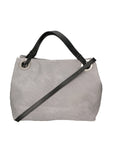 Emilia Damen-Schultertasche aus echtem Leder, hergestellt in Italien, 29 x 36 x 13 cm