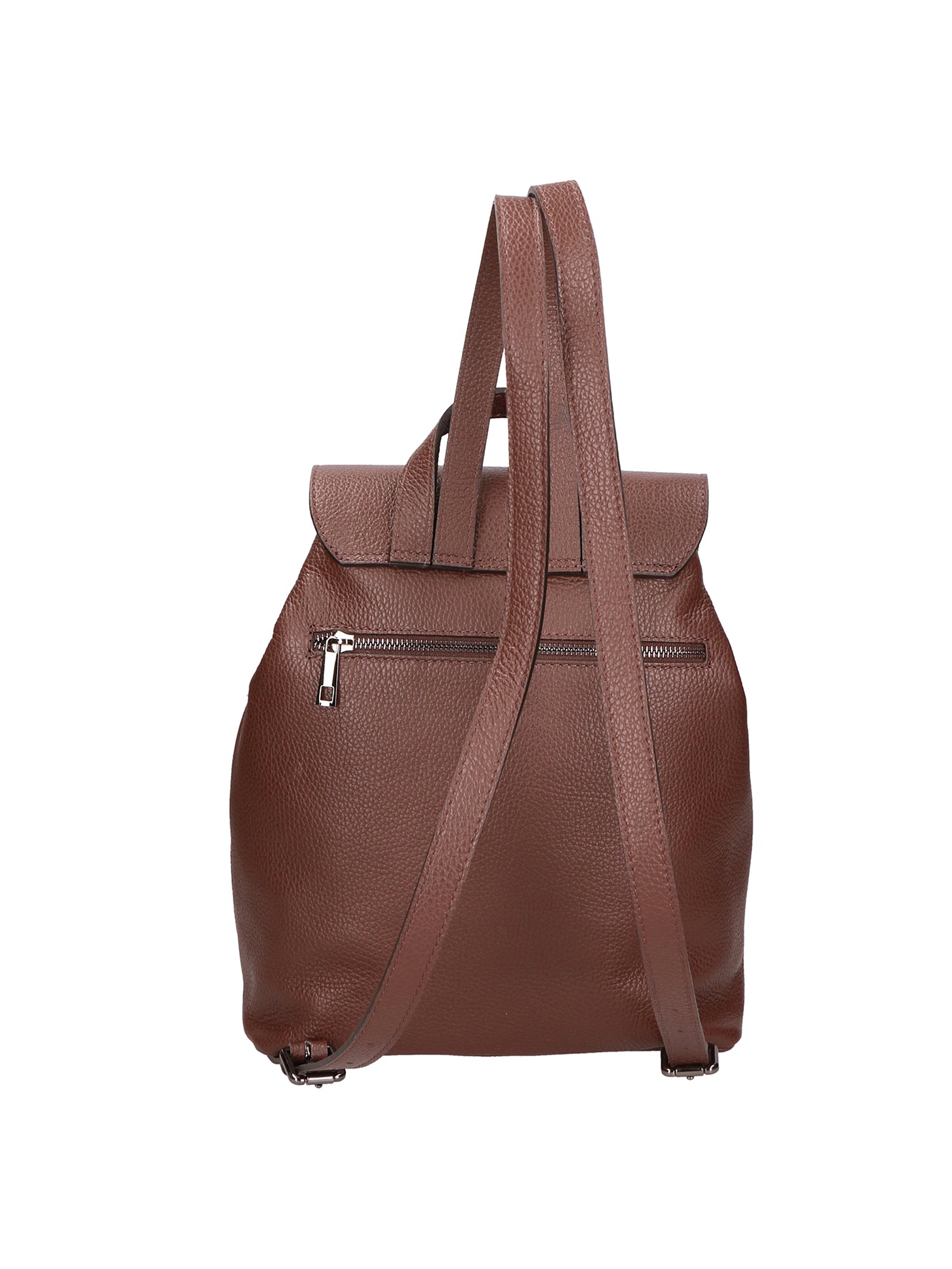 Lorentina 06855-D223 CIOCCOLATO Zaino da donna in vera pelle Chiara Ferretti