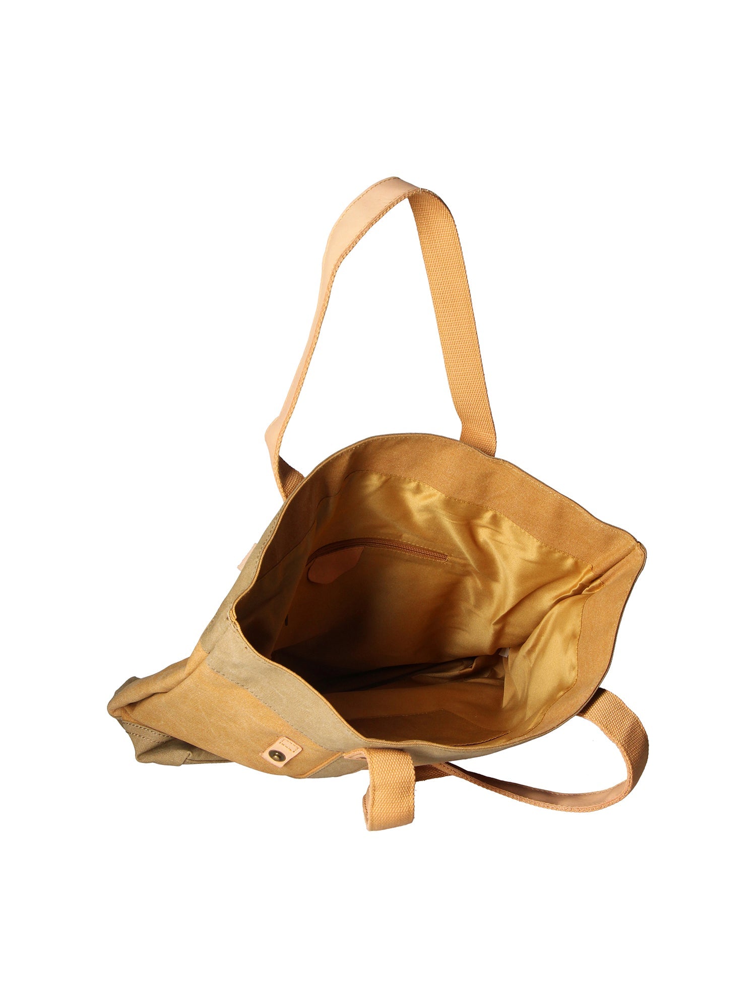 Maura Borsa a mano unisex Canvas e pelle ZG3012-CUOIO COGNAC Chiara Ferretti