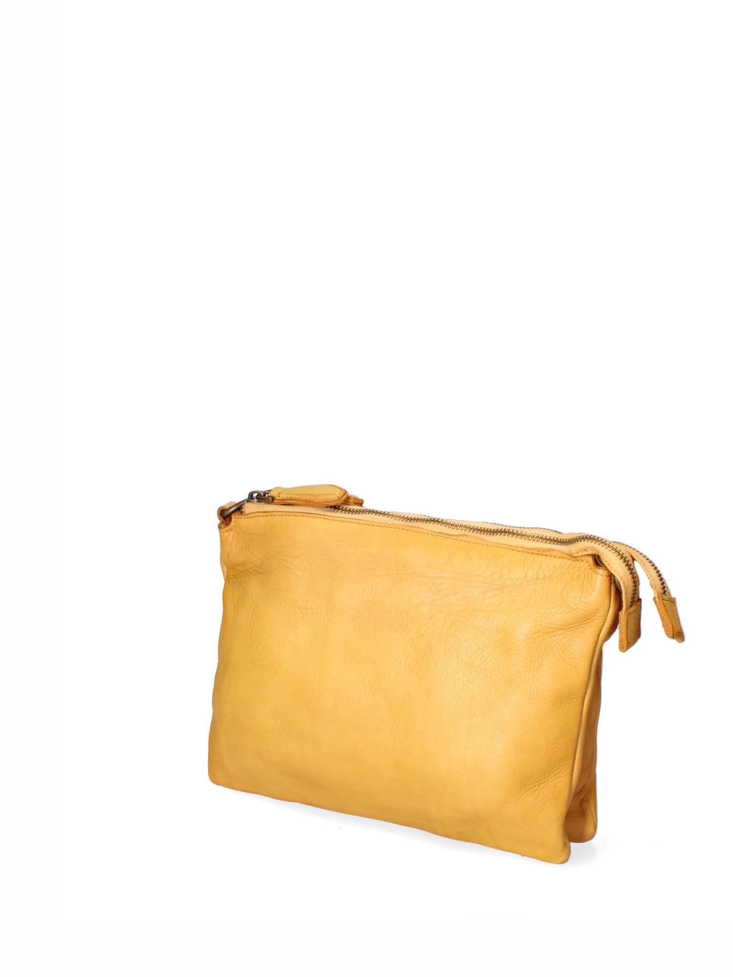 Lucca Borsa a tracolla da donna Vera pelle 1001-D36 SENAPE Chiara Ferretti
