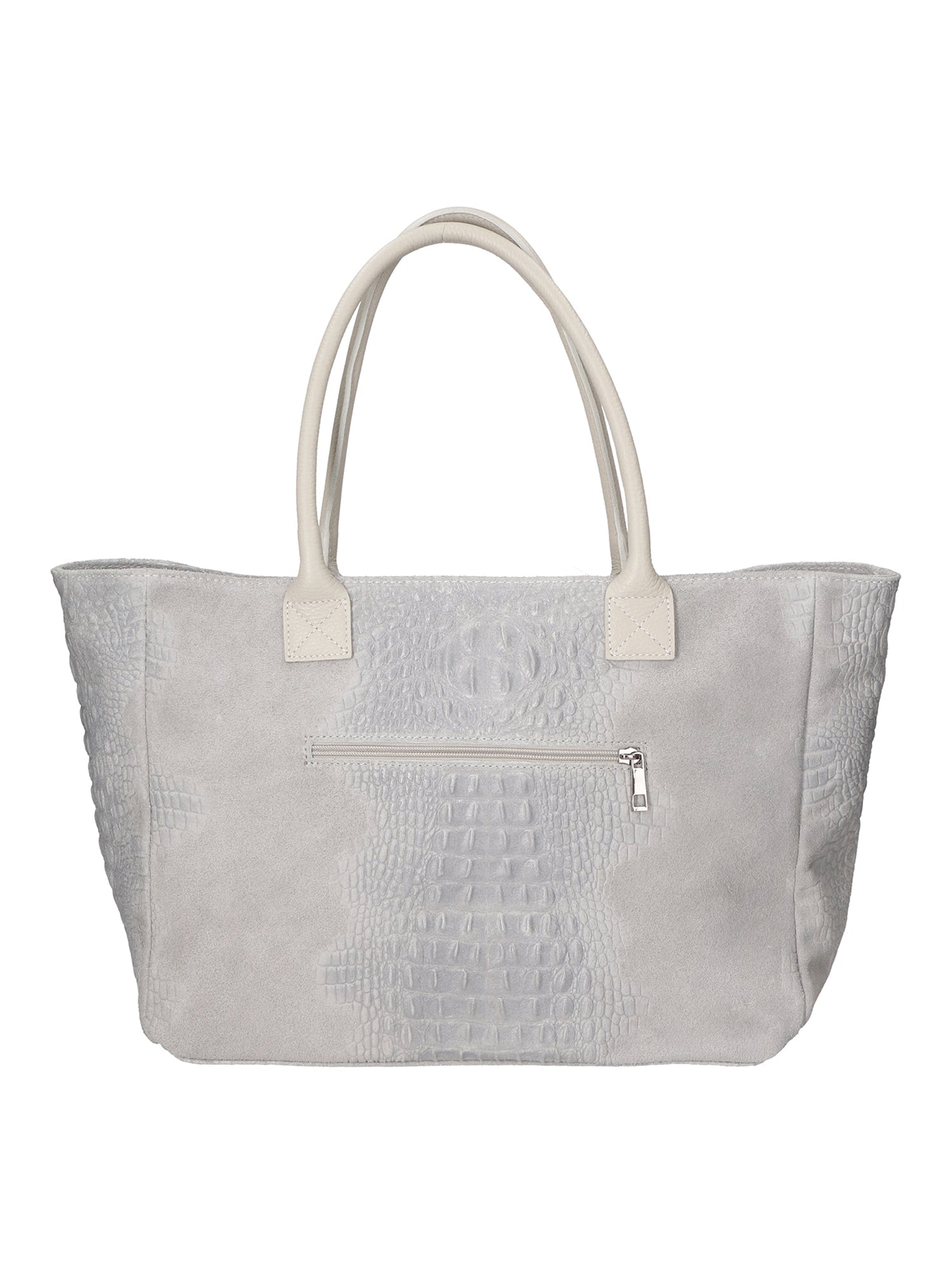 Dorothea Borsa Shopper da donna Vera pelle 80042-018 GRIGIO MEDIO Chiara Ferretti