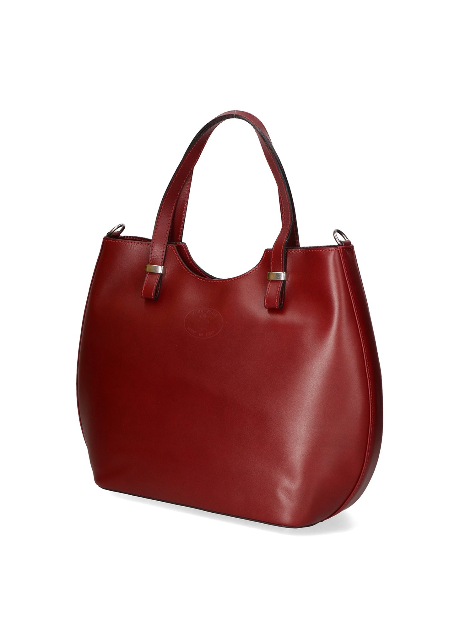 Egle Borsa a mano da donna Vera pelle 80046-ROSSO Chiara Ferretti