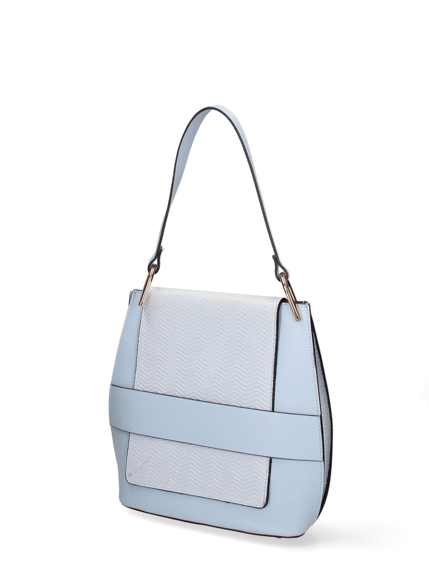 Levana Borsa a spalla da donna Vera pelle 8911-CIELO Chiara Ferretti