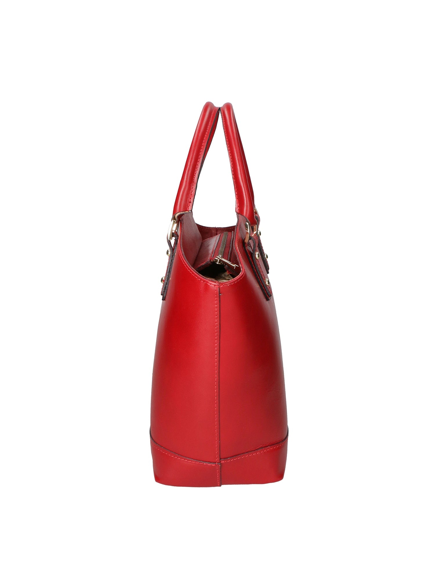 Evelyn Borsa a mano da donna 100% pelle 9027-ROSSO RED Chiara Ferretti