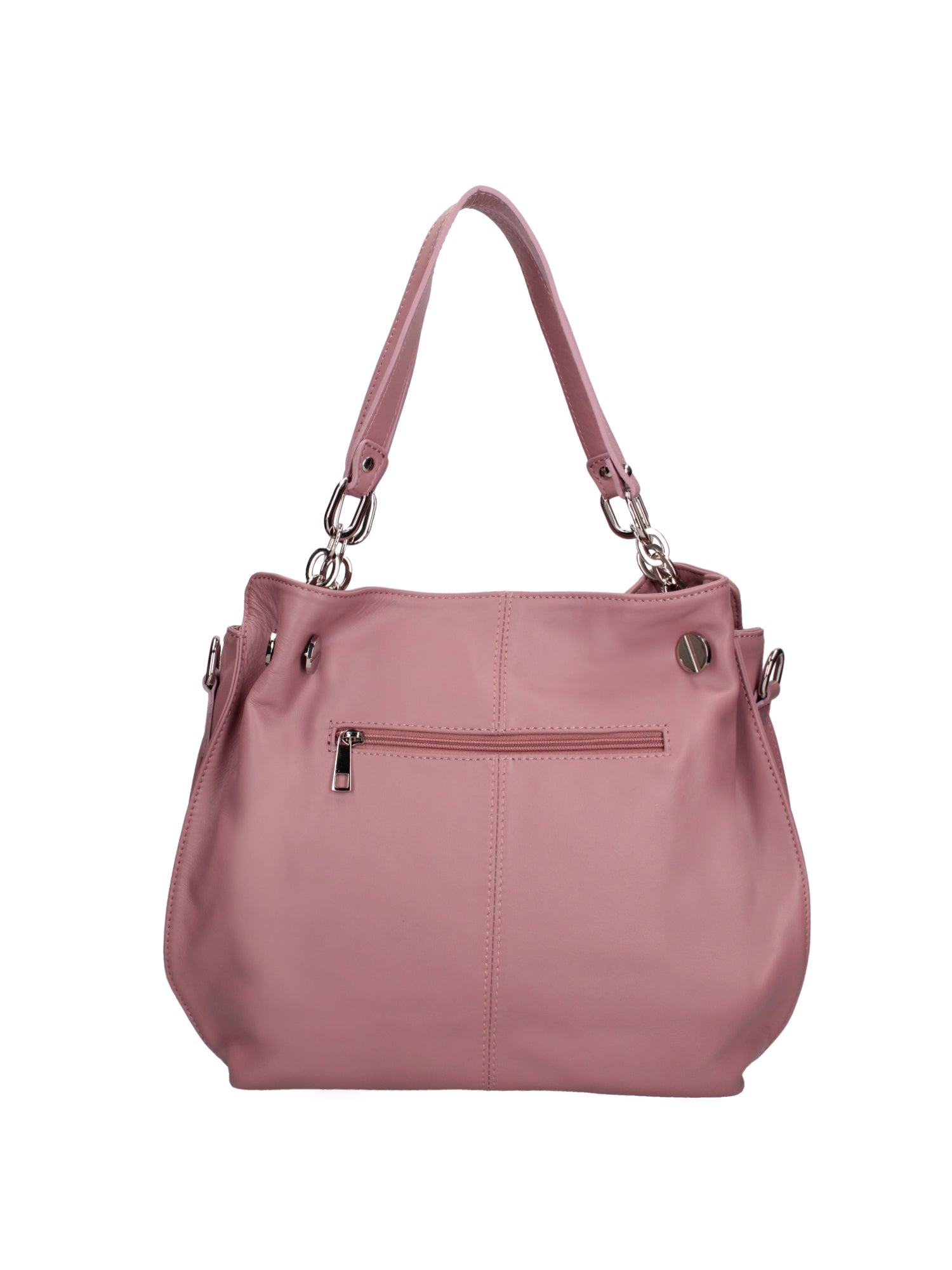 Ereba Borsa a mano da donna Made in Italy 100% pelle 3305-S73 ROSA ANTICO Chiara Ferretti