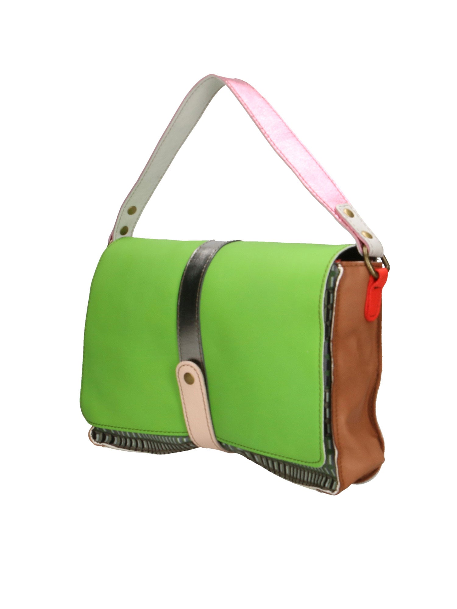 Veridia Borsa a mano da donna Vera pelle 01275-MULTICOLOR Chiara Ferretti