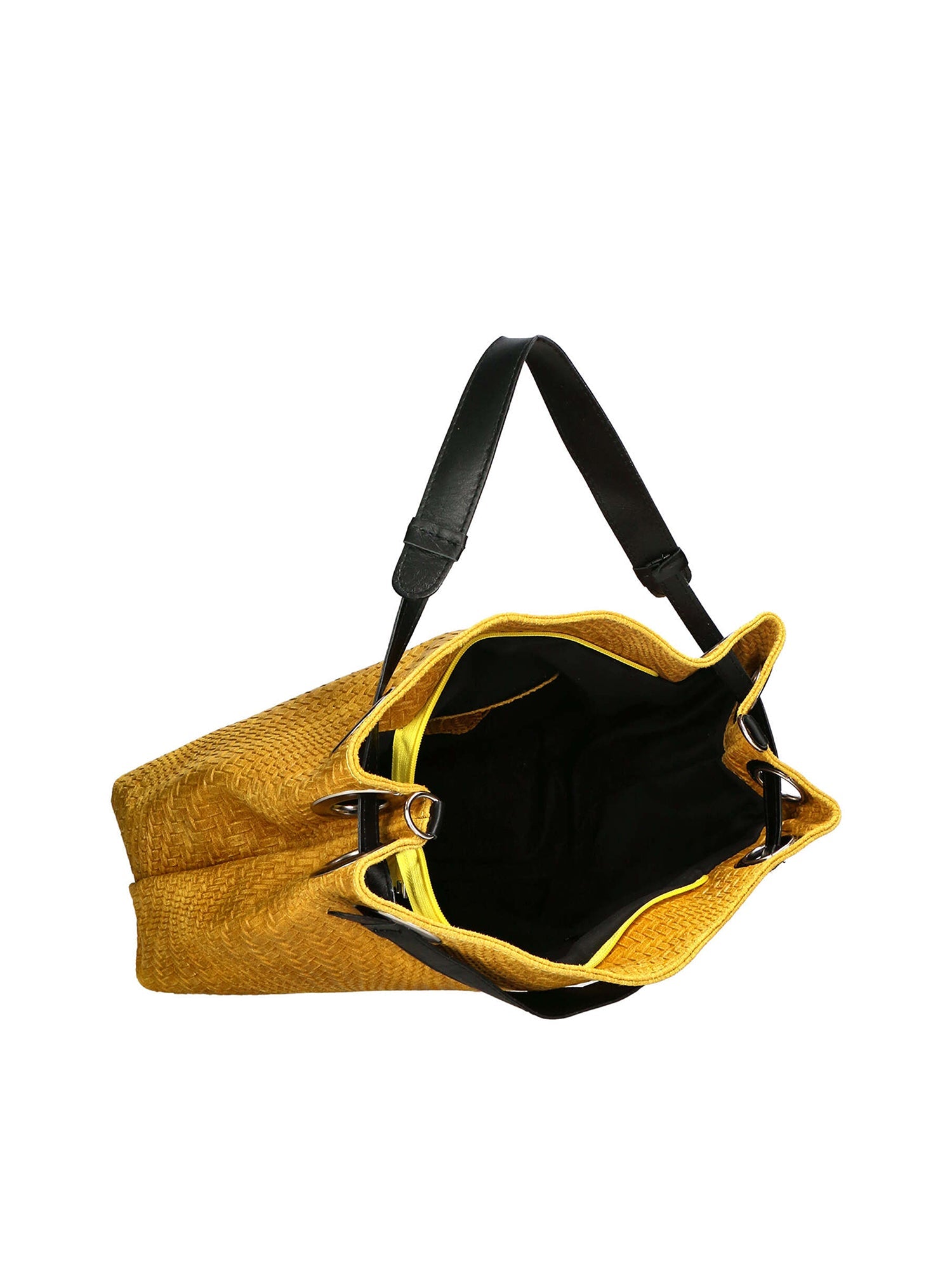 Borsa a spalla da Donna Emilia in Vera Pelle Made in Italy 29x36x13 cm