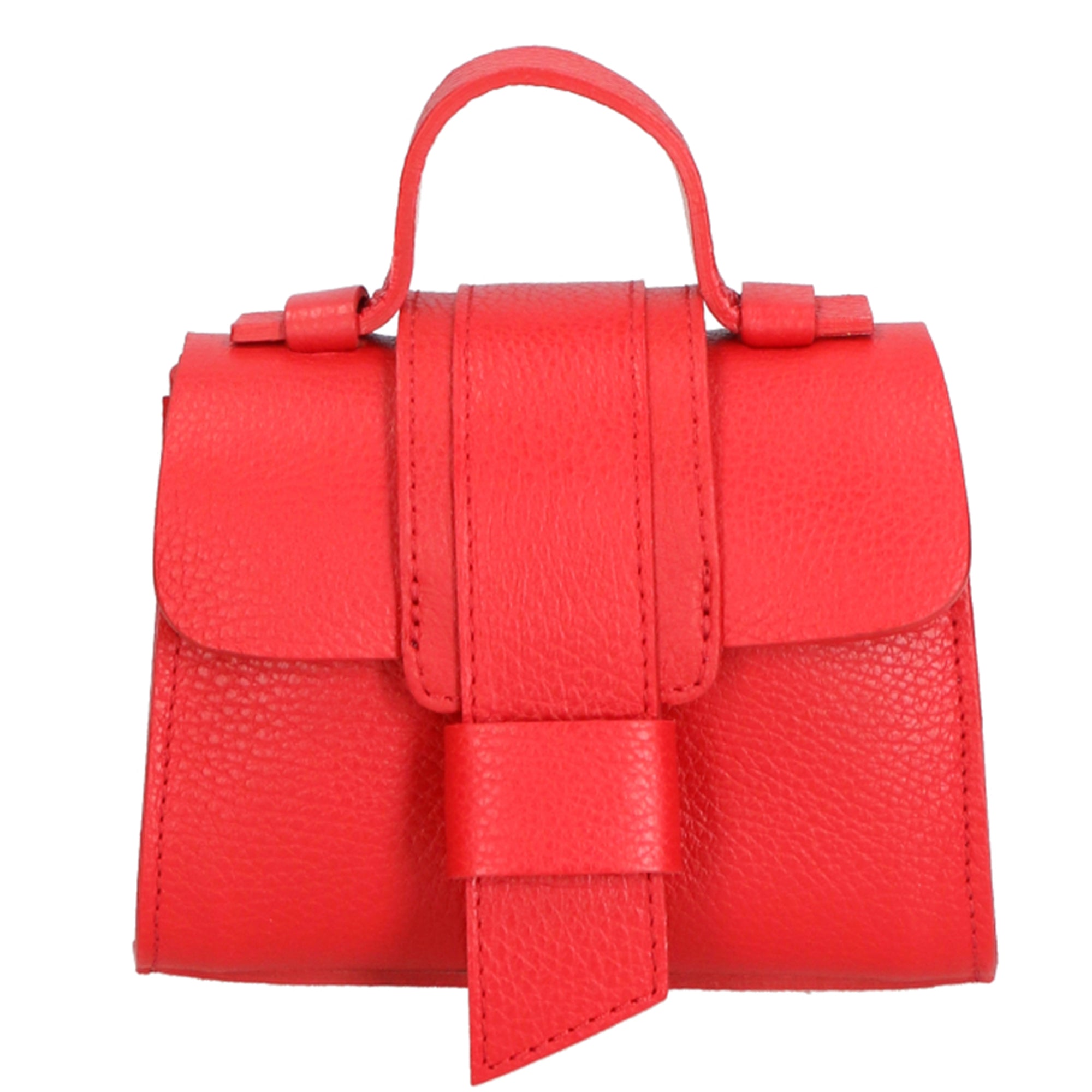 Isabel Borsa a mano da donna Vera pelle 06250-D58 ROSSO + D13 ROSA Chiara Ferretti