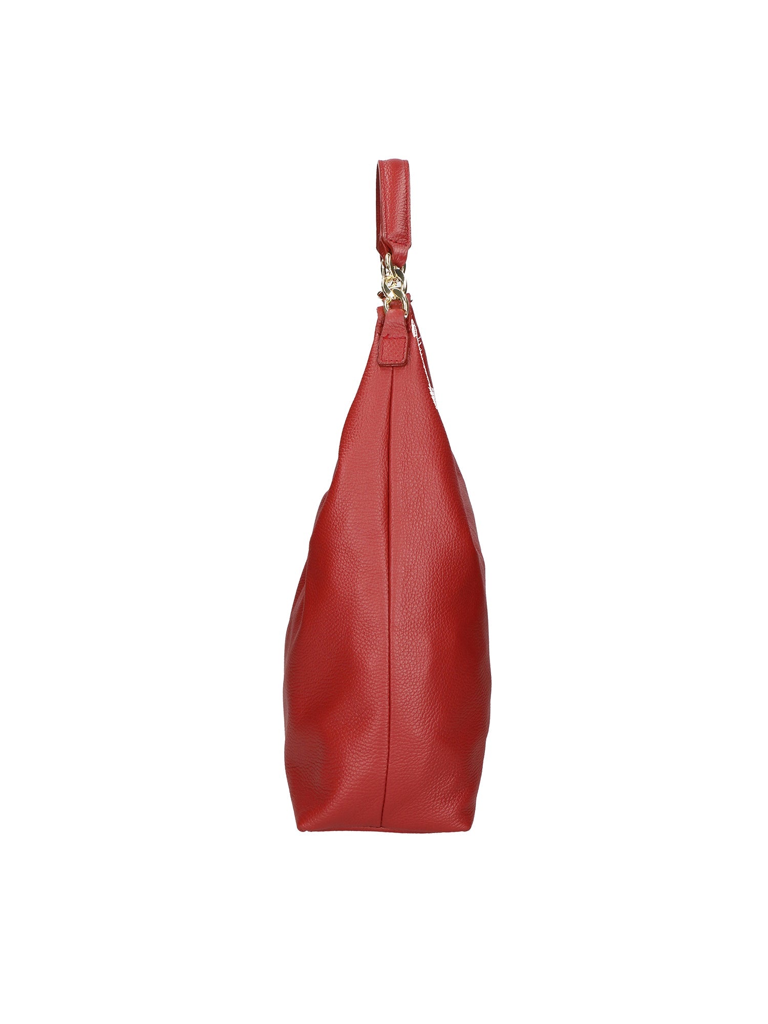 Ursula Borsa a spalla da donna Vera pelle 06673-D10 ROSSO SCURO Chiara Ferretti