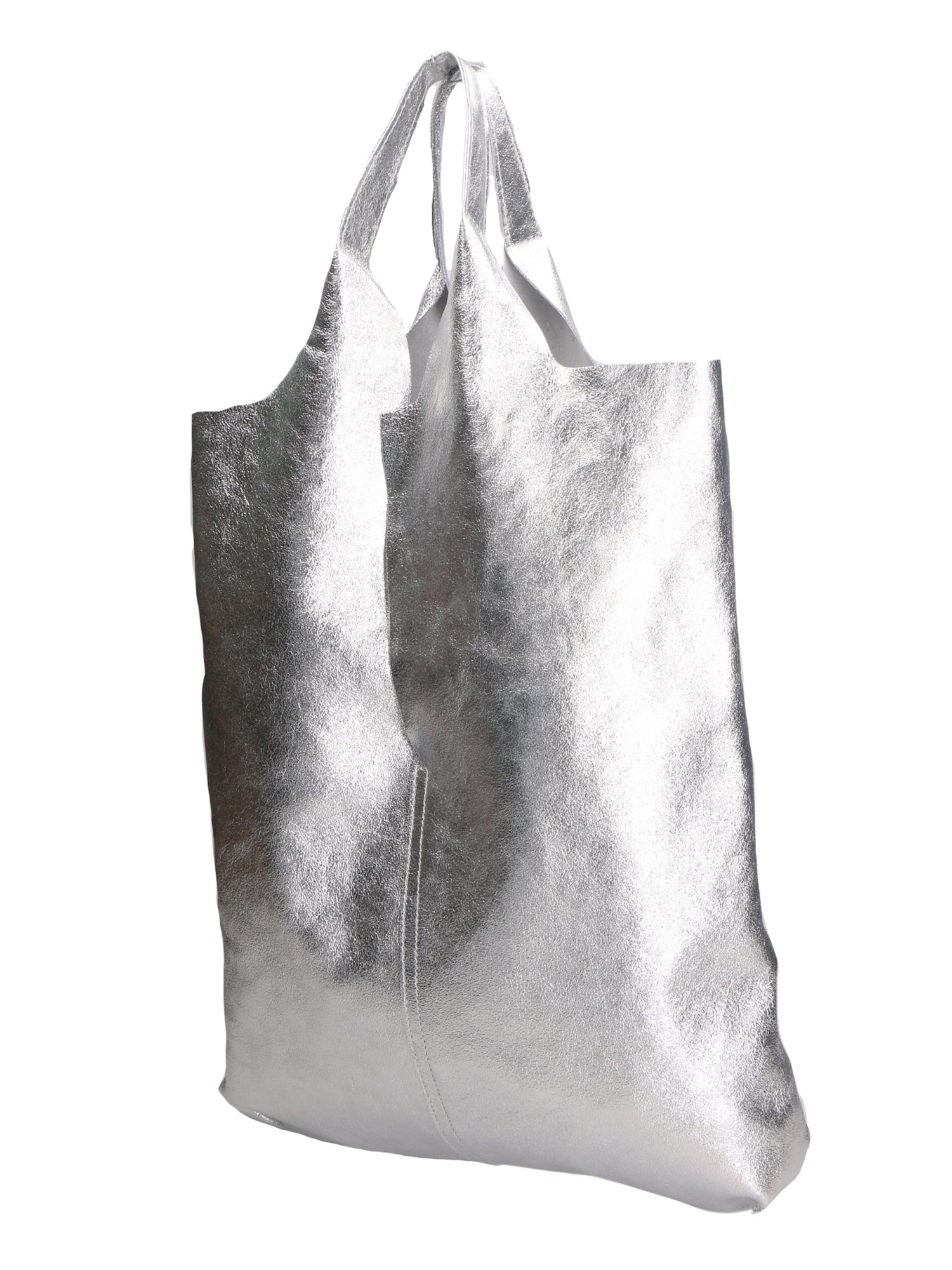 Argenta Borsa a spalla da donna Pelle laminata 05358-L001 ARGENTO Chiara Ferretti