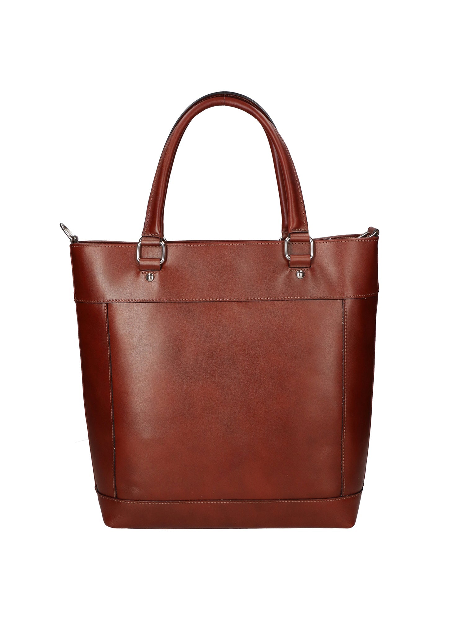 Flaminia Borsa a mano da donna Vera pelle 9115-MARRONE BROWN Chiara Ferretti
