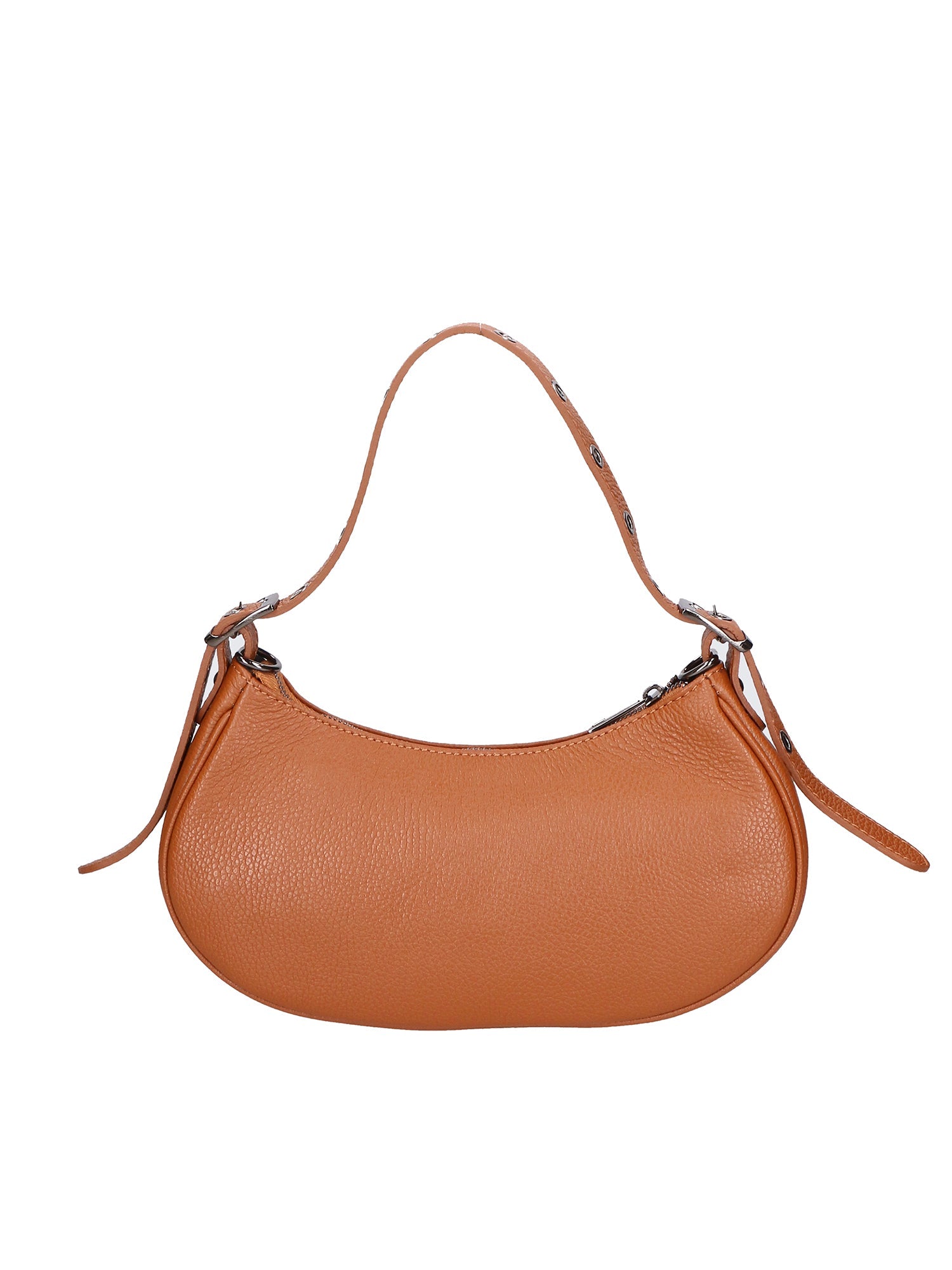 Loredana Borsa a spalla da donna Vera pelle 06548-CUOIO SCURO Chiara Ferretti