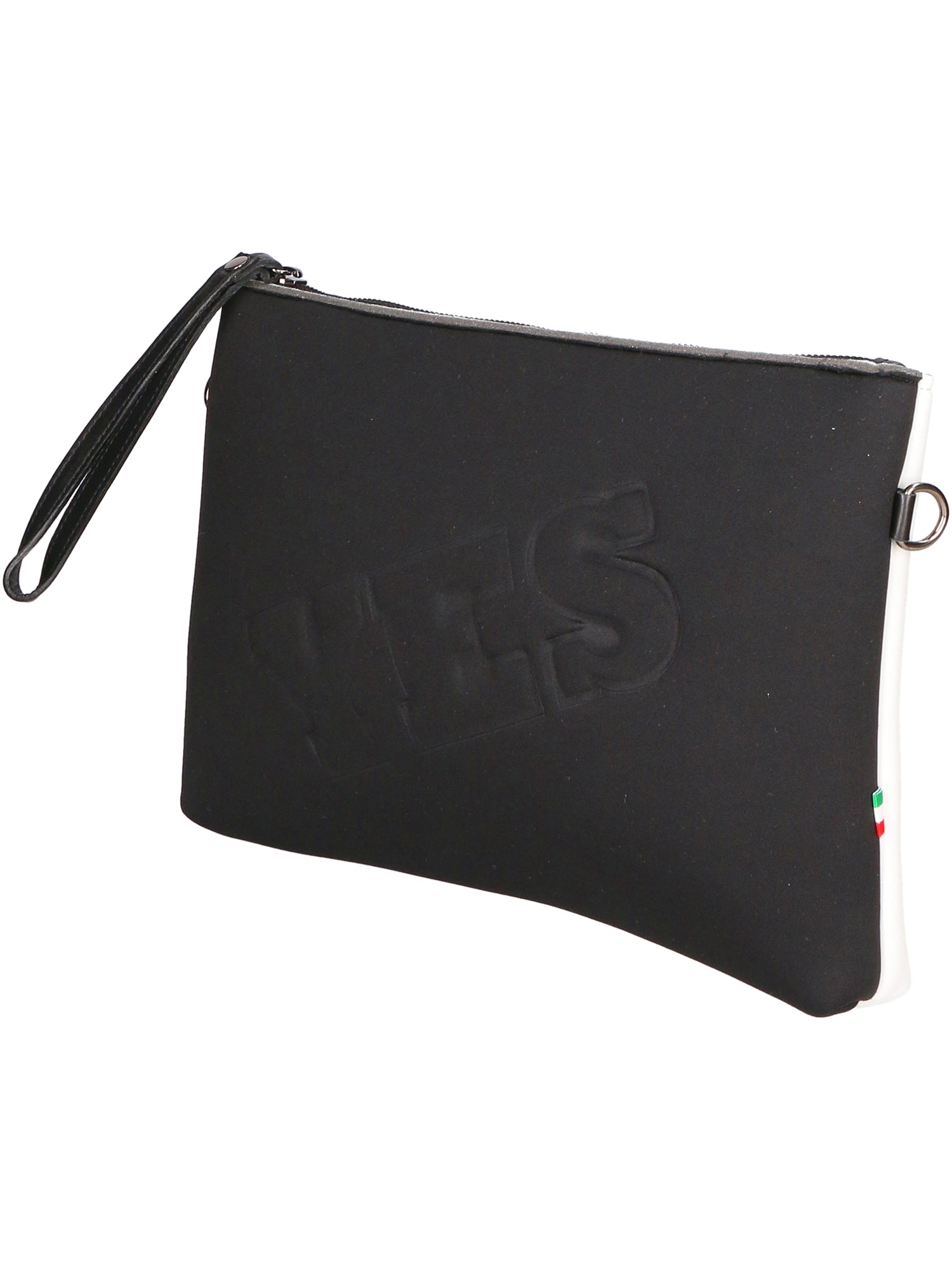 Ottavia Borsa a spalla da donna Neoprene 1331-BIANCO+NERO Chiara Ferretti