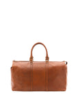 Borsa da viaggio unisex vera pelle 100% cotone 4546-MIELE Alessia Firenze
