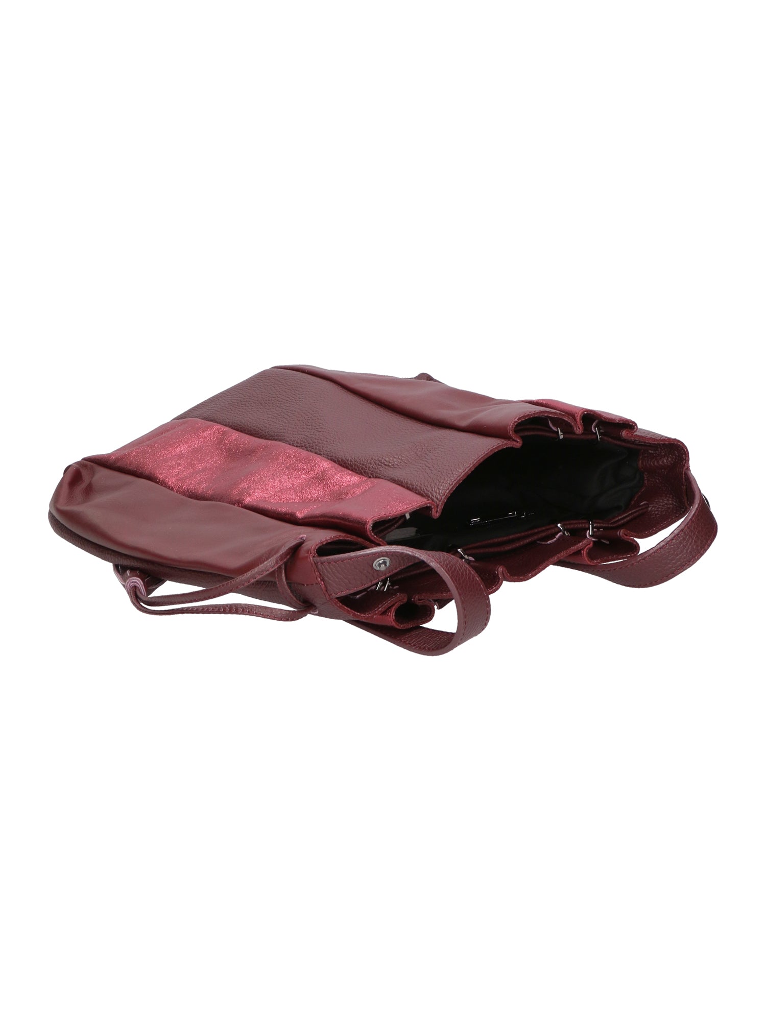 Nunzia Borsa a spalla da donna Vera pelle 576042-BORDO BORDEUX Chiara Ferretti