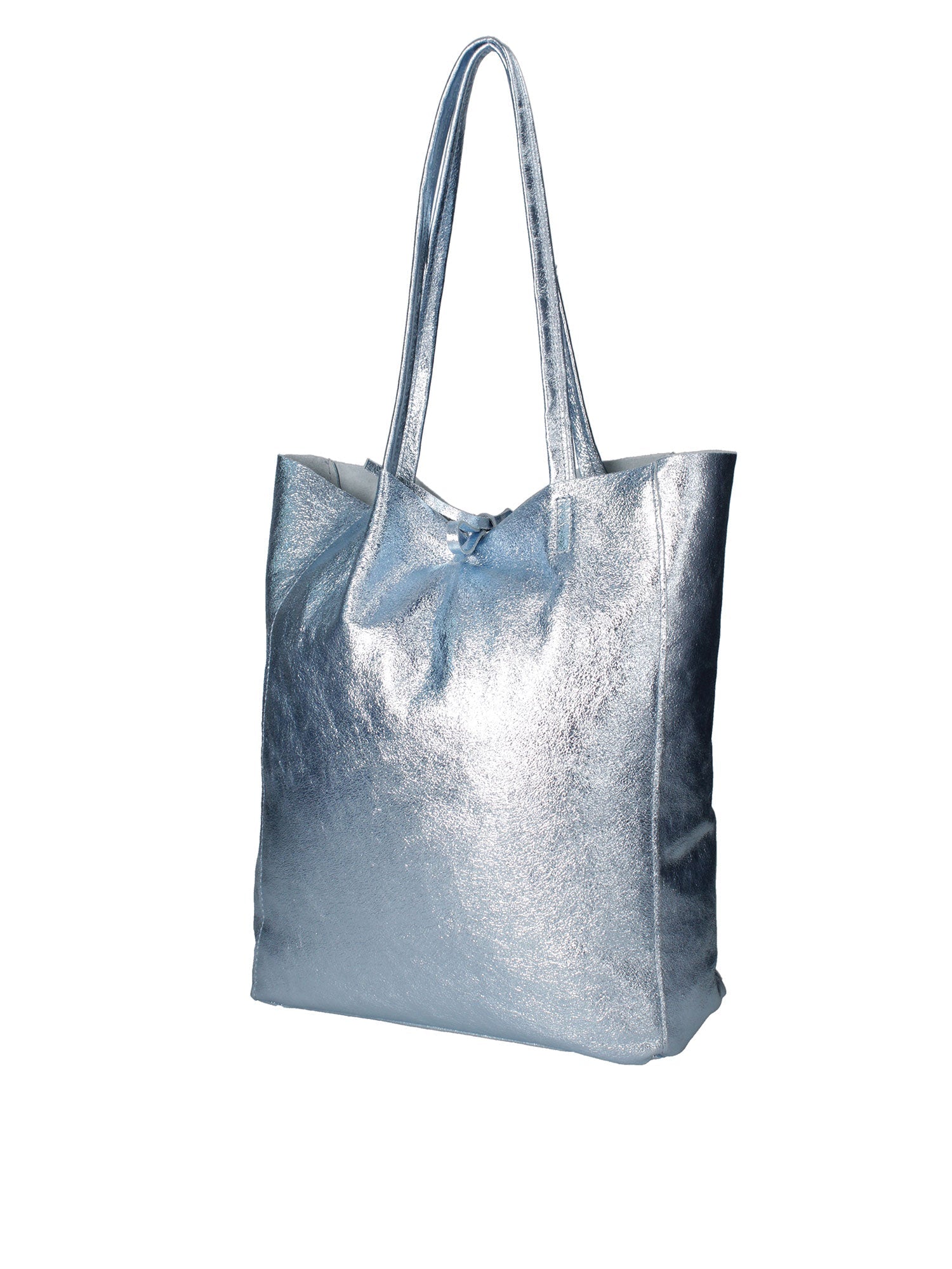 Íris Borsa a mano da donna Vera Pelle 07565-L042 CELESTE Chiara Ferretti