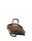 Borsa a mano unisex in vera pelle Made in Italy 4410-NERO Alessia Firenze