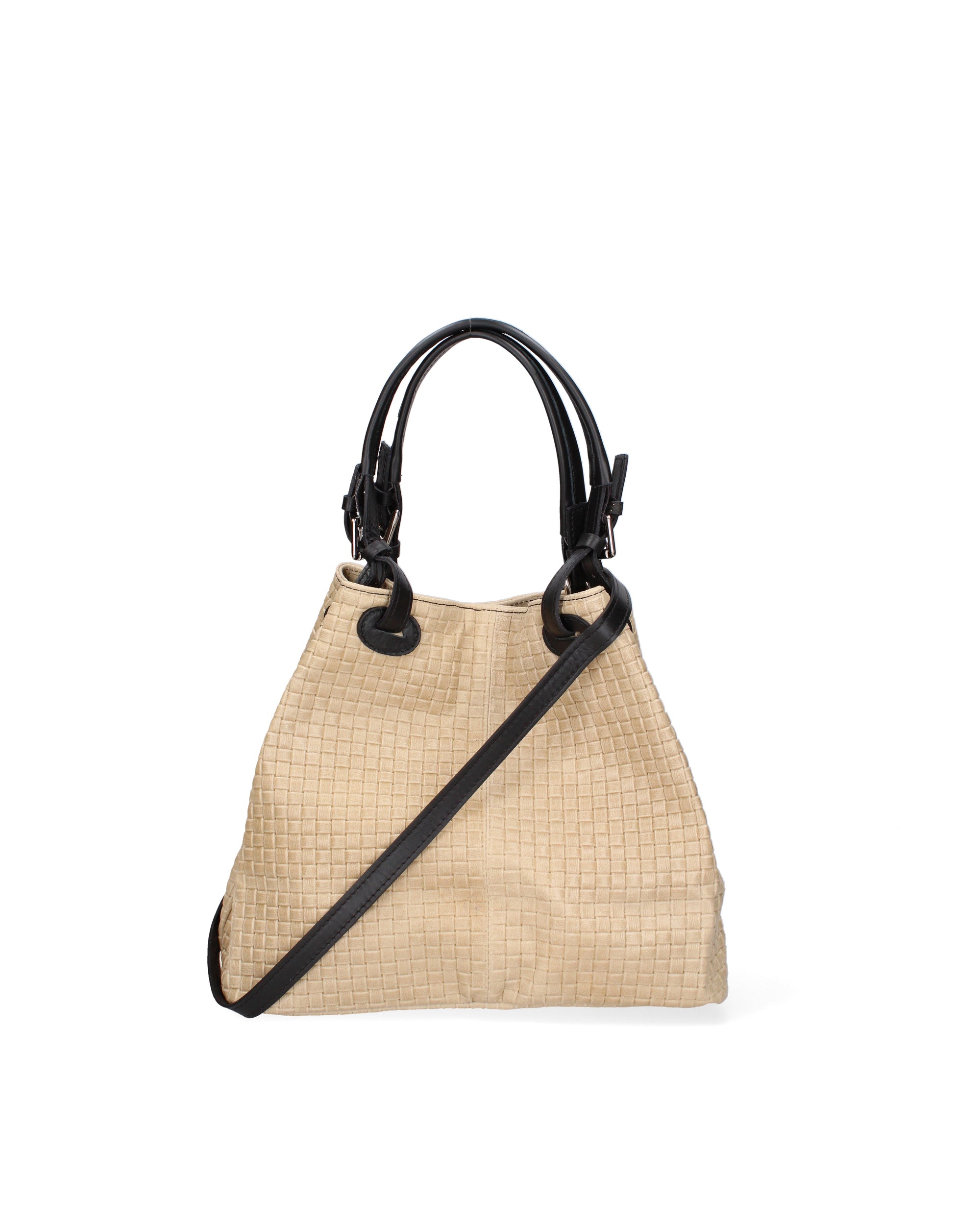 Araminta Borsa Shopper da donna Vera Pelle 80047-002 BEIGE Chiara Ferretti