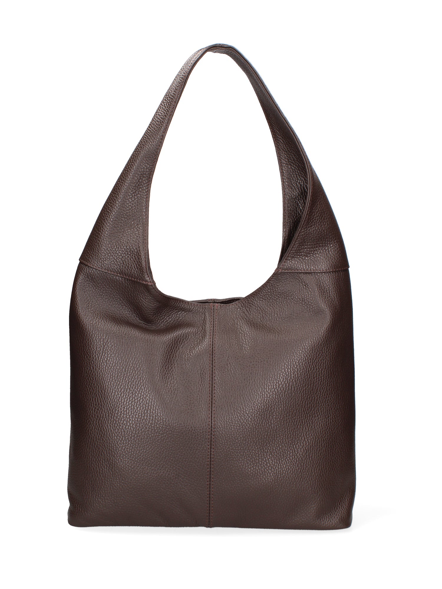 Borsa a spalla da donna In Vera pelle Made in Italy 39x55x13 cm