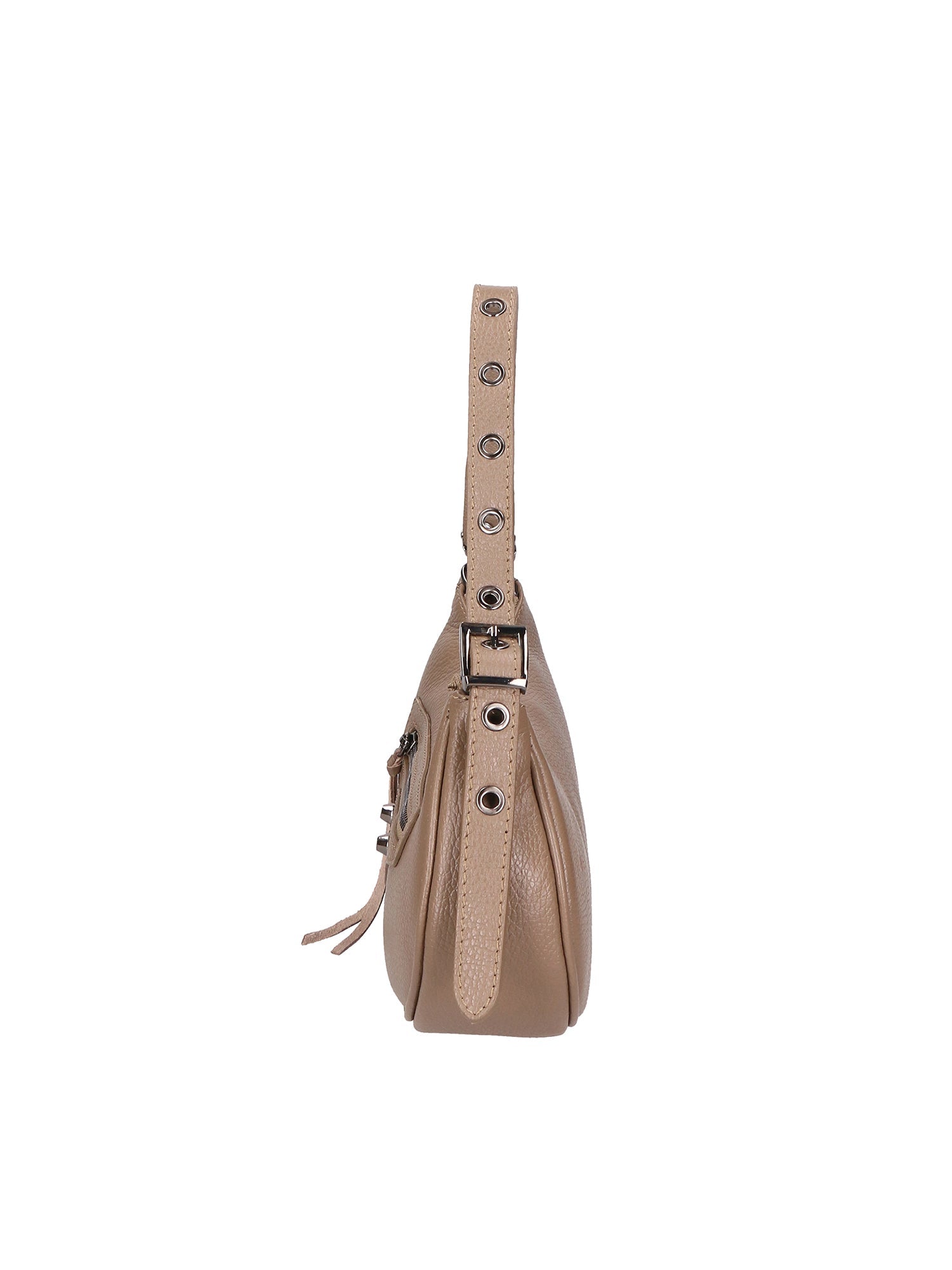 Loredana Borsa a spalla da donna Vera pelle 06548-TAUPE Chiara Ferretti