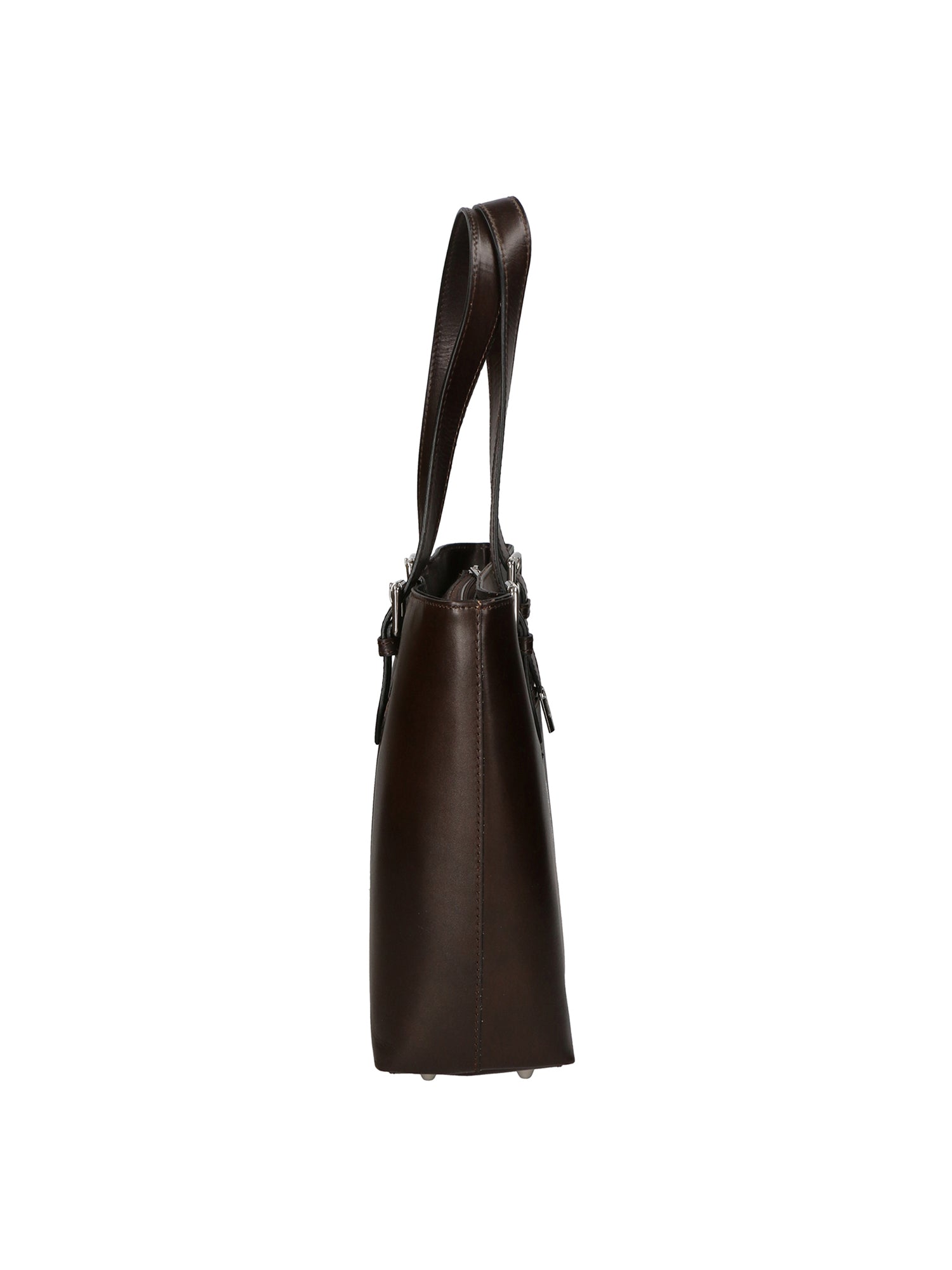 Farah Borsa a mano da donna 100% pelle 9055-T.MORO Chiara Ferretti