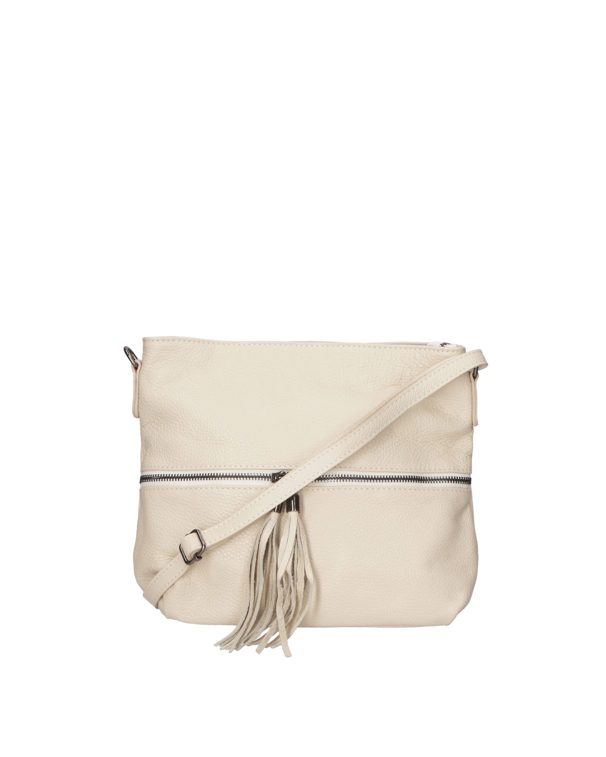 Erminia Borsa a tracolla da donna Vera pelle 80062-BEIGE Chiara Ferretti