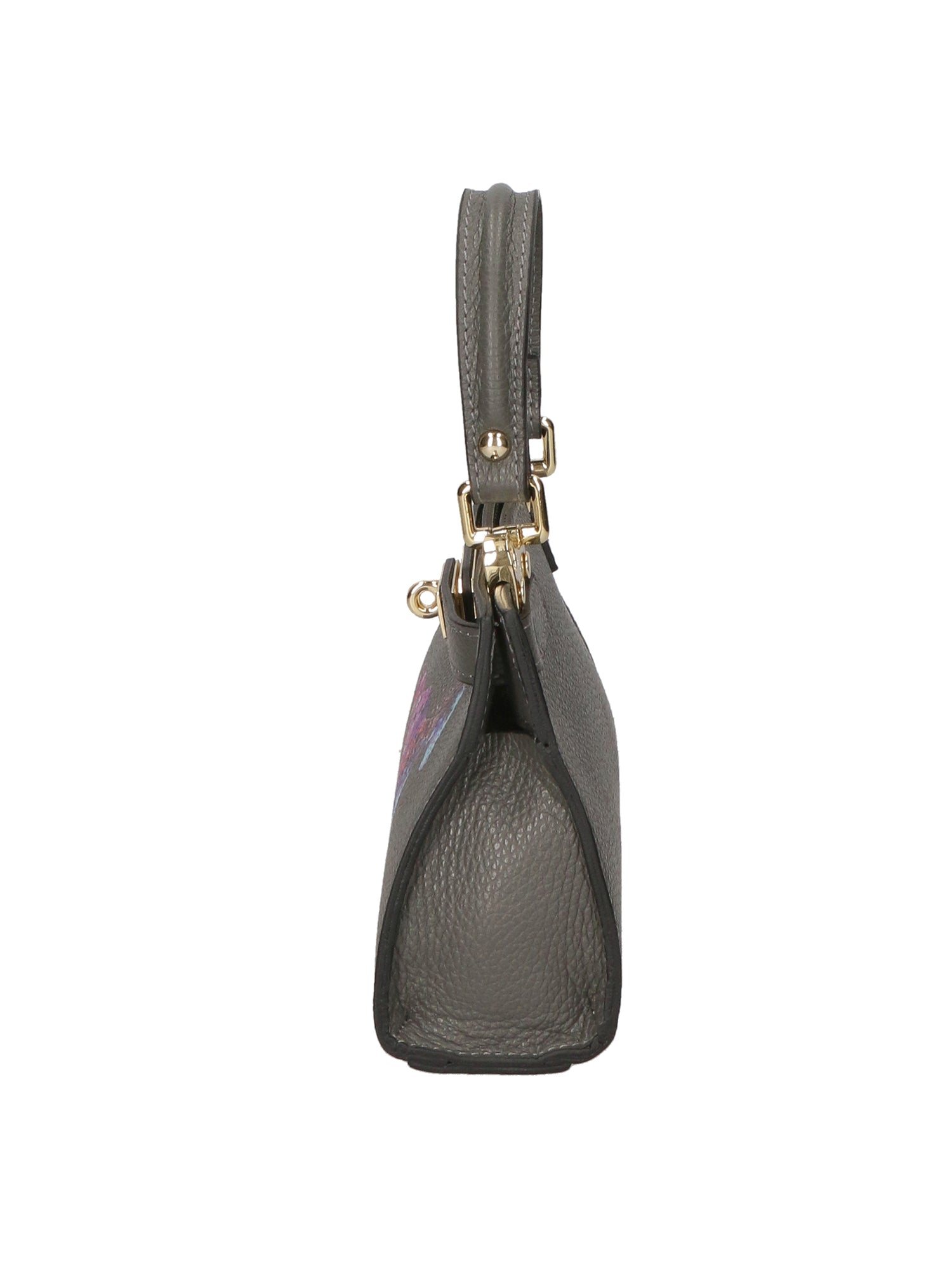 Noel Borsa a mano da donna Vera pelle 04265-D27 GRIGIO SCURO DARK GREY Chiara Ferretti