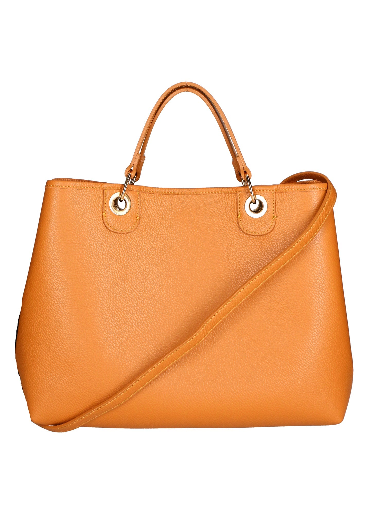 Azurite Borsa a mano da donna 100% pelle 06105-D44 CUOIO COGNAC Chiara Ferretti
