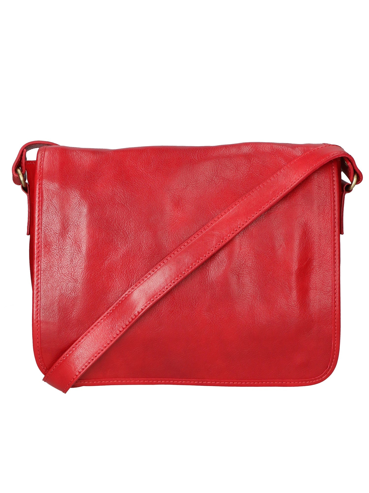 Fiammetta Borsa a mano da donna Vera pelle 9110-ROSSO RED Chiara Ferretti