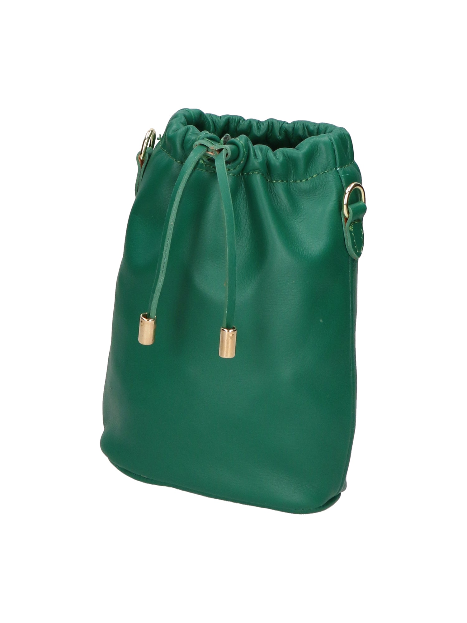 Borsa a sacca da Donna Angela in Vera Pelle Made in Italy 20x16x7 cm