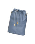 Angela Borsa a sacca da donna Vera pelle 05412-S41 CELESTE SCURO Chiara Ferretti