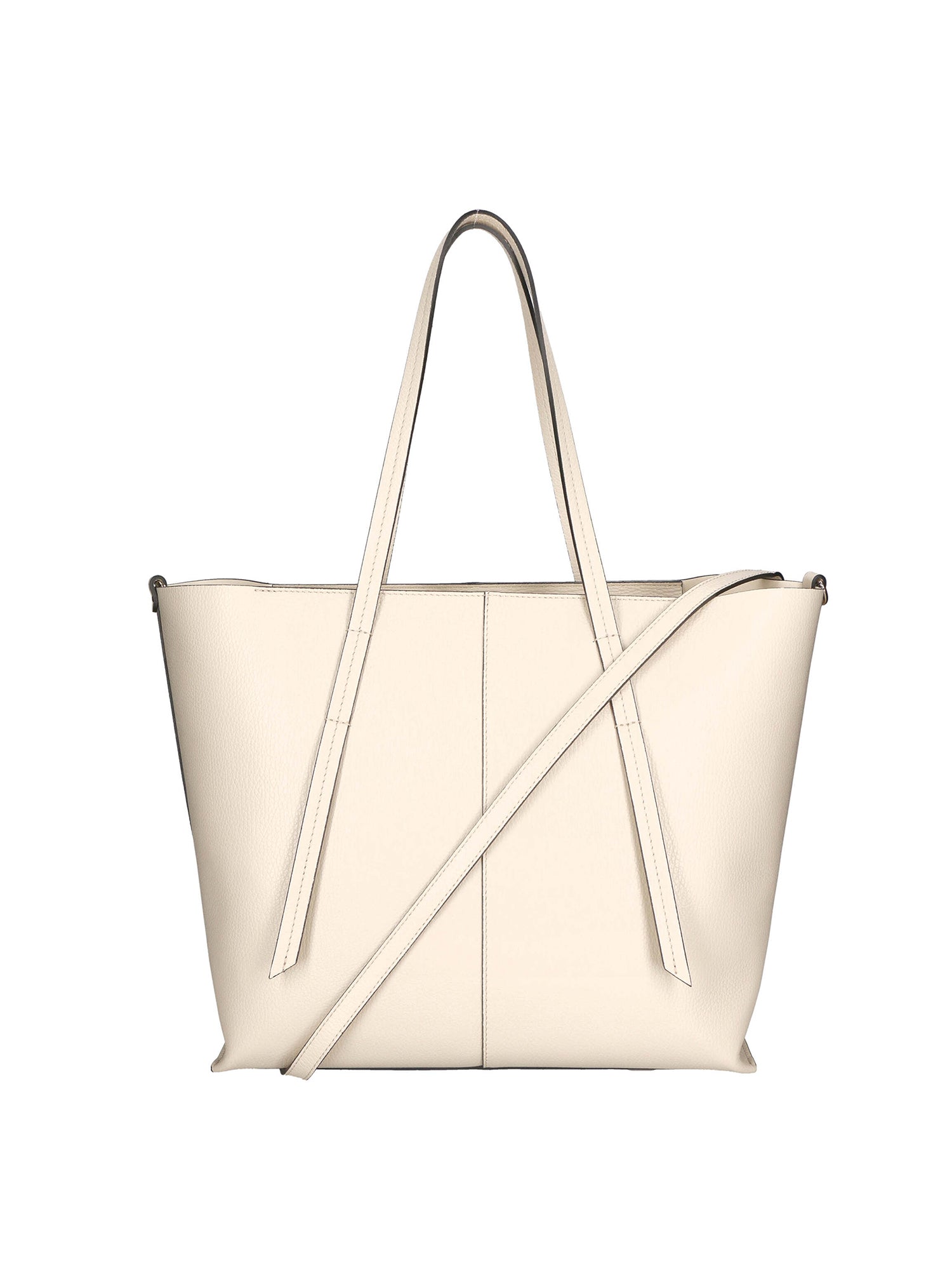 Luce Borsa a mano da donna Vera pelle 04512-D37 LATTE MILK Chiara Ferretti