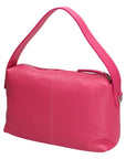 Damenhandtasche aus echtem Leder, hergestellt in Italien, 29 x 23 x 17 cm