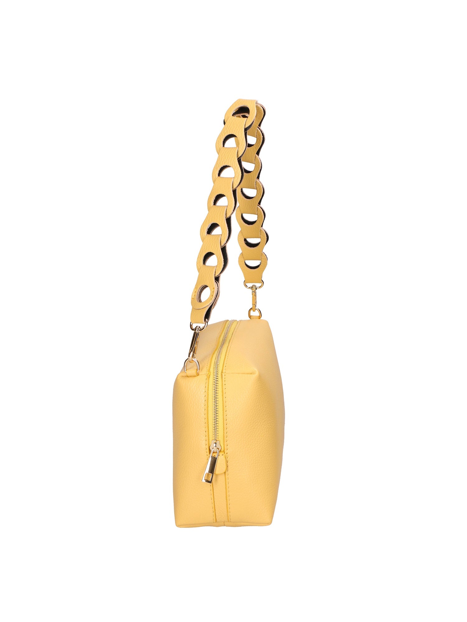 Borsa a spalla da Donna Livia in Vera Pelle Made in Italy 16X26X9 cm