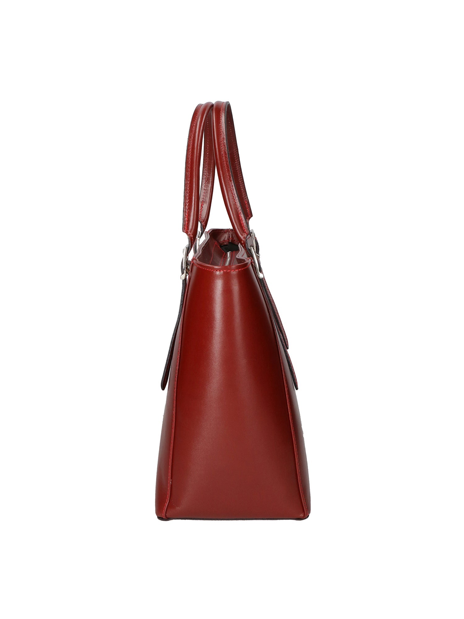 Fortunata Borsa a mano da donna Vera pelle 9119-ROSSO RED Chiara Ferretti