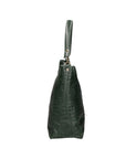 Valtera Damen-Schultertasche aus echtem Leder, hergestellt in Italien, 32 x 31 x 15 cm