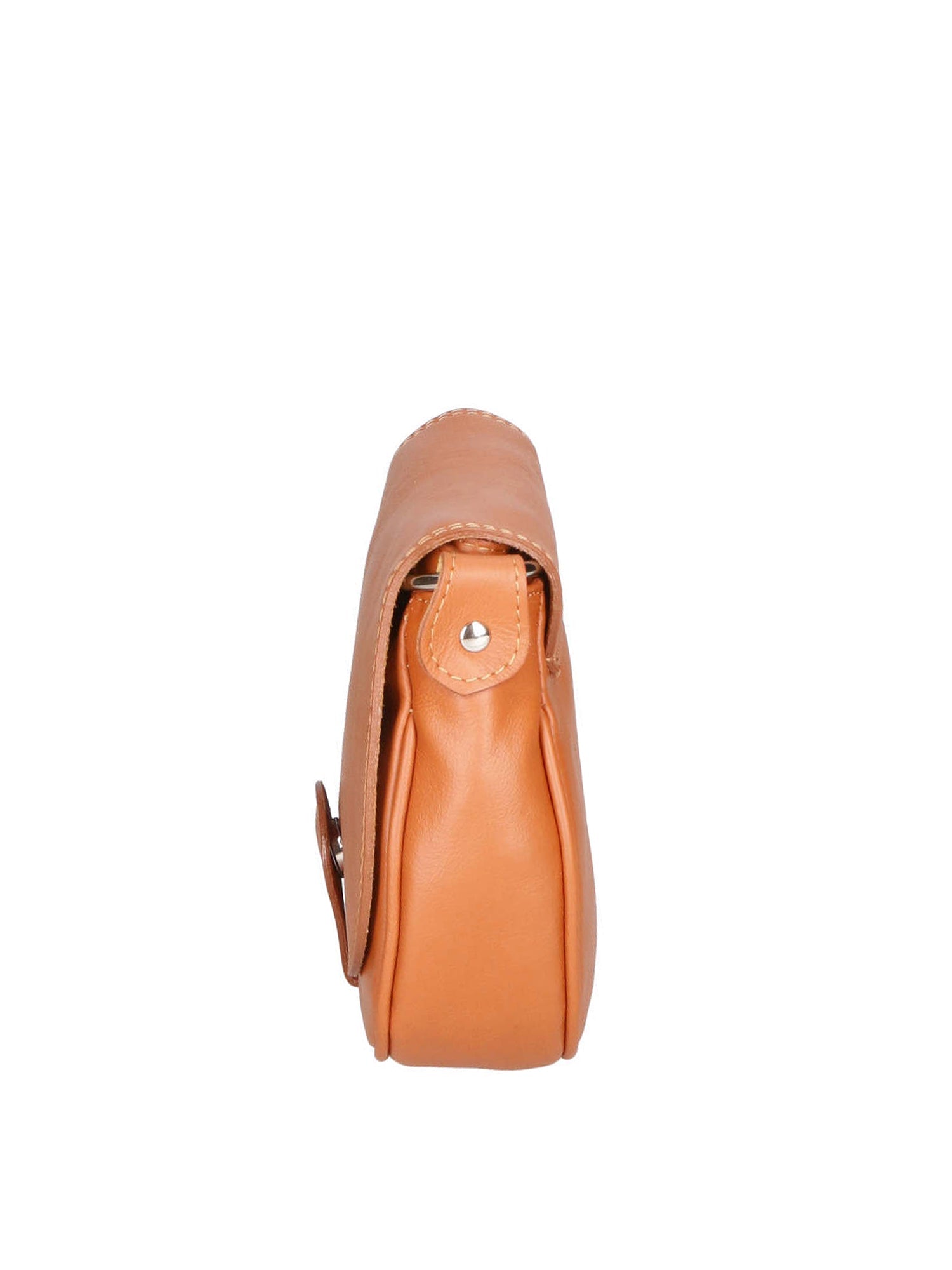 Bianca Borsa a tracolla da donna Vera pelle 10016 1020-S17 CUOIO SCURO Chiara Ferretti