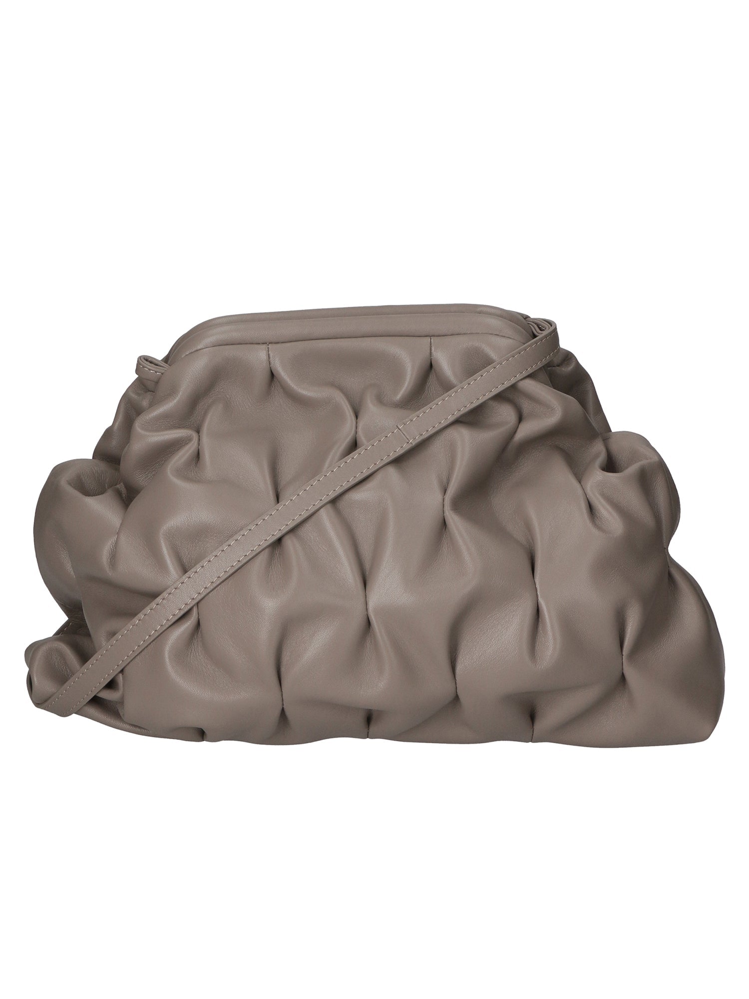 Miriam Borsa a spalla da donna Vera pelle 03770-S27 CENERE Chiara Ferretti