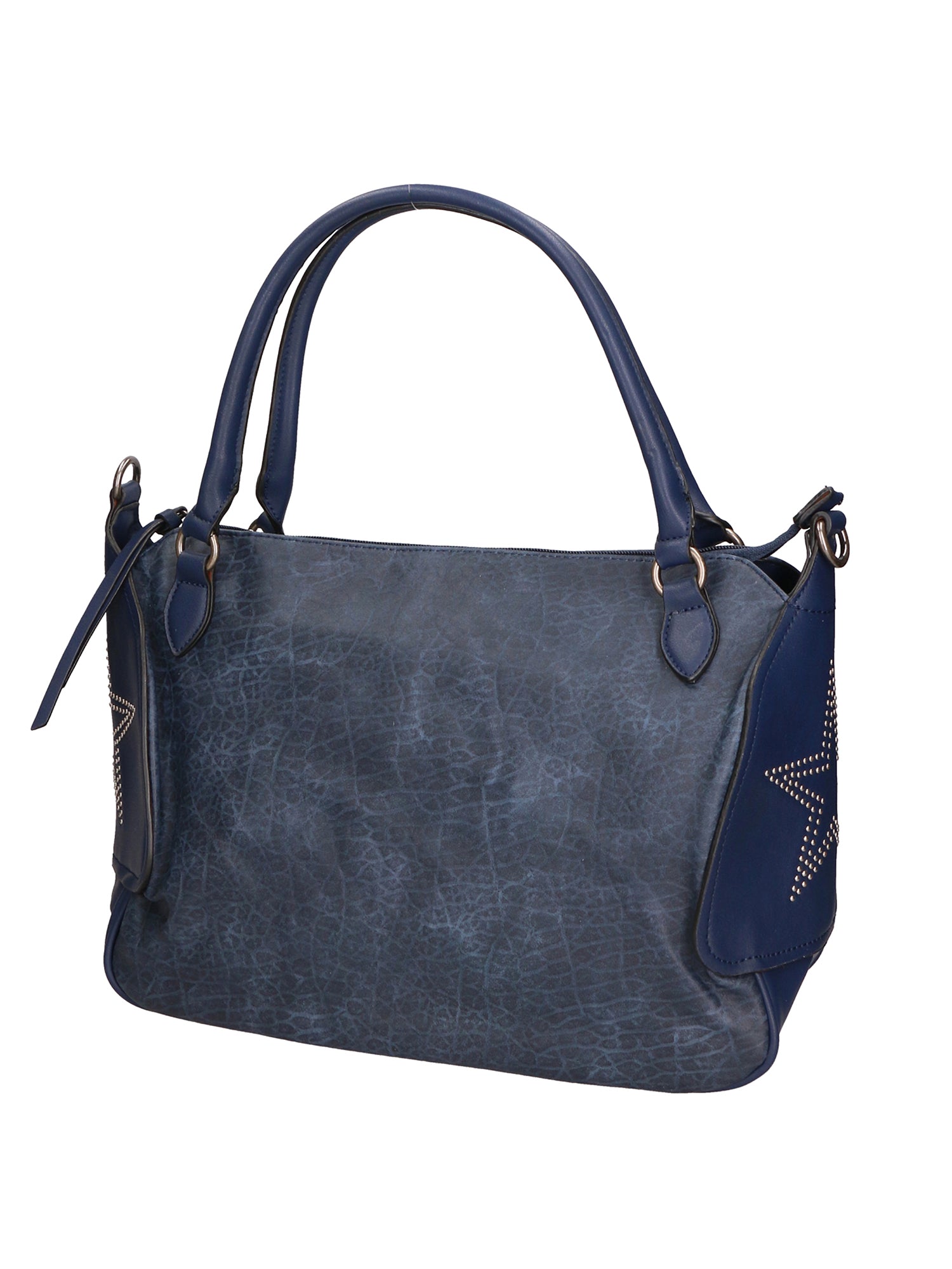 Rosa Borsa a mano da donna Ecopelle 8016-BLU Chiara Ferretti