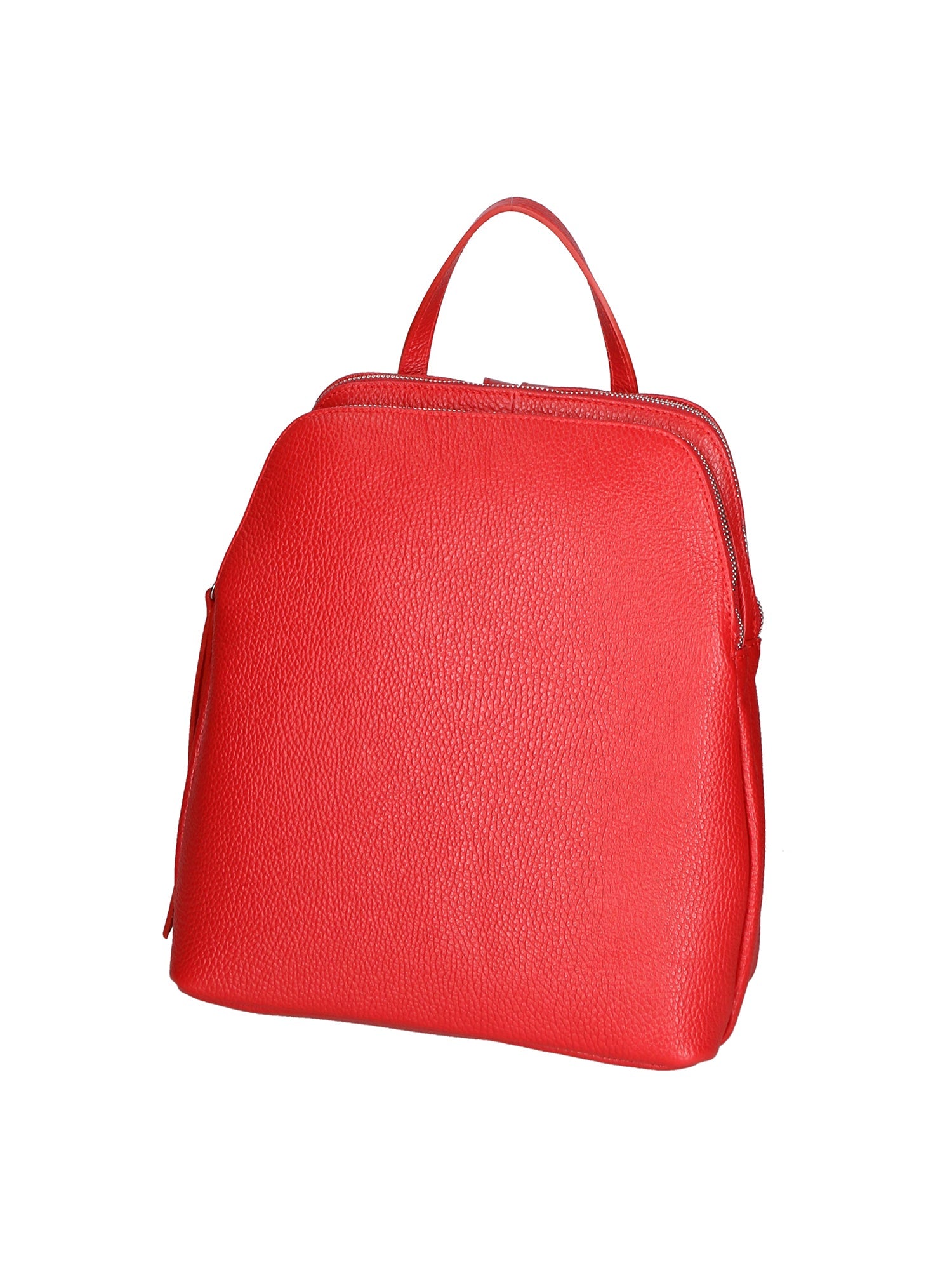 Glenda Borsa a mano da donna Vera pelle 05919-D58 ROSSO FUOCO Chiara Ferretti