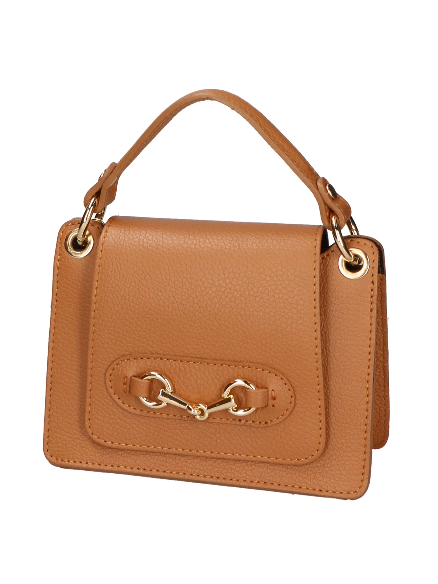 Greta Borsa a mano da donna Vera pelle 05896-C44 CUOIO Chiara Ferretti
