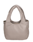 Virna Damenhandtasche aus echtem Leder, hergestellt in Italien, 17 x 24 x 8 cm