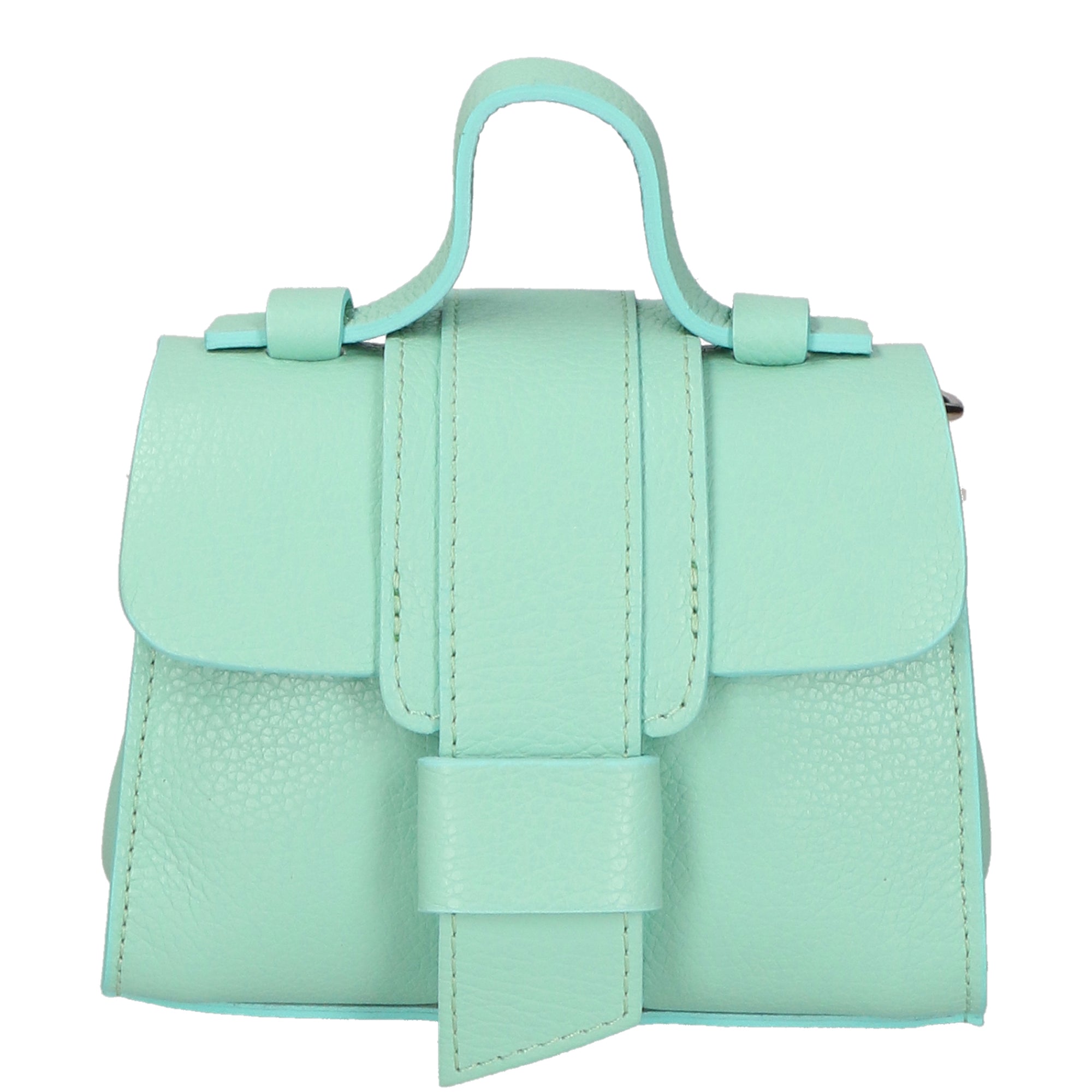 Isabel Borsa a mano da donna Vera pelle 06250-D80 ACQUA + D30 SMERALDO Chiara Ferretti